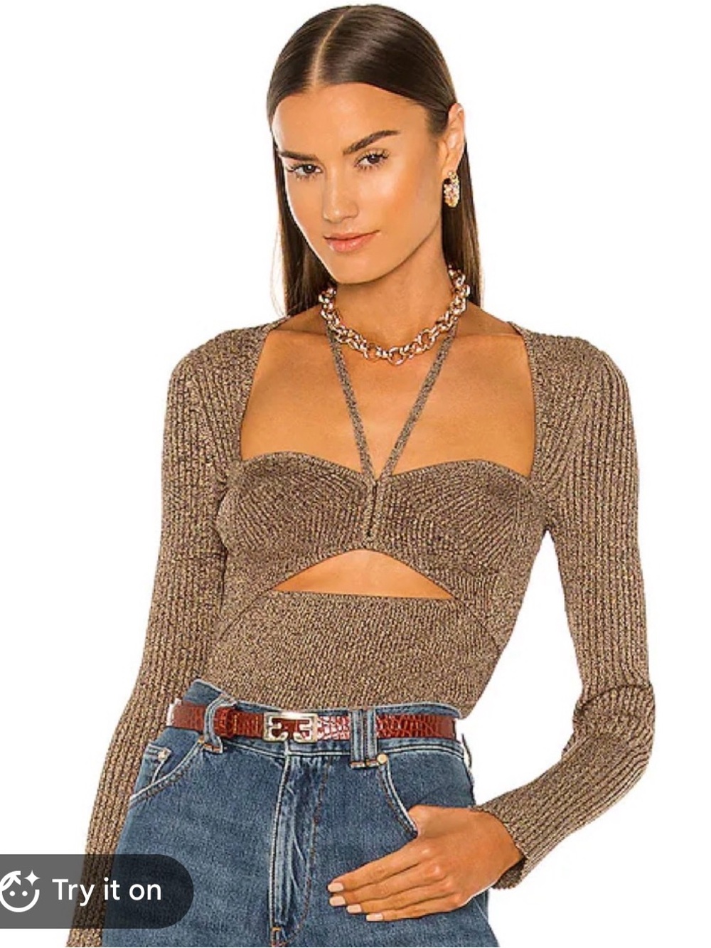 Jonathan Simkhai Alexia Longsleeved Top (originally $345)